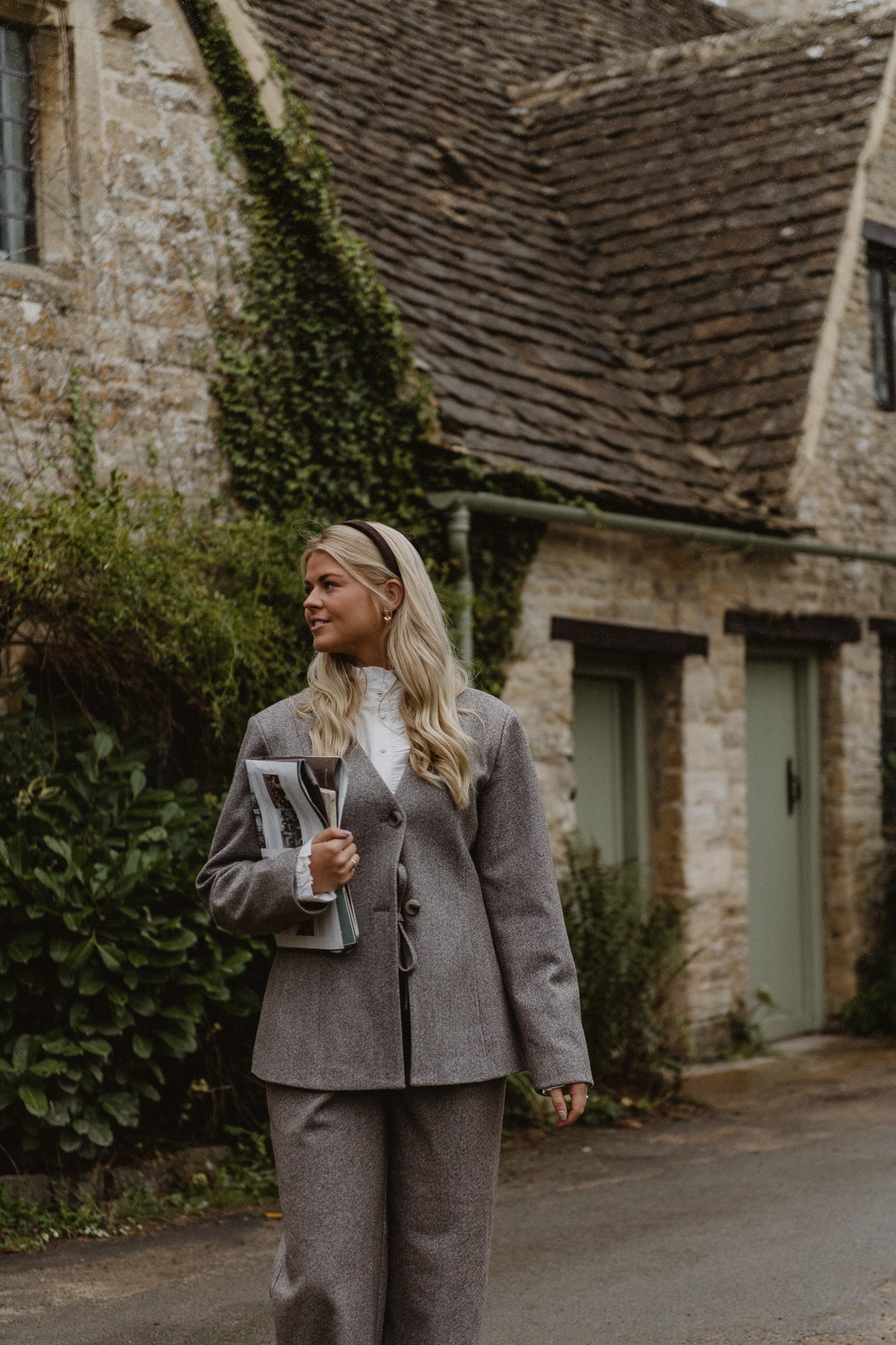 PCRILEY Blazer - Hot Fudge